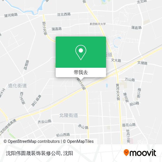 沈阳伟圆晟装饰装修公司地图