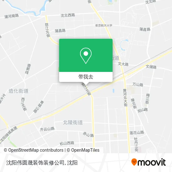 沈阳伟圆晟装饰装修公司地图