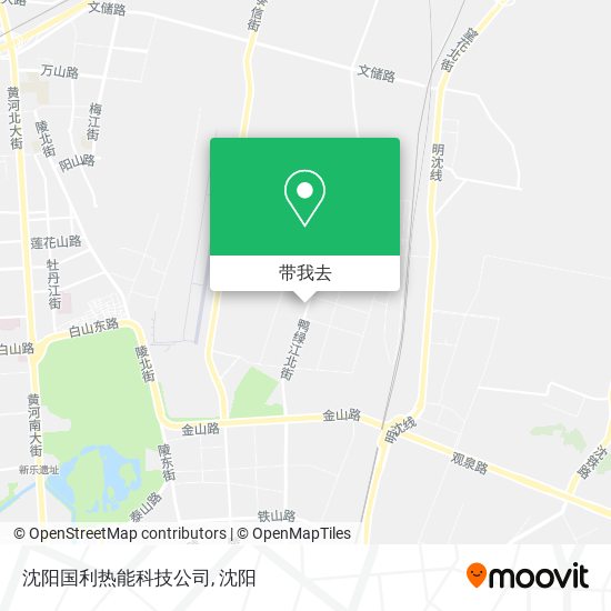 沈阳国利热能科技公司地图