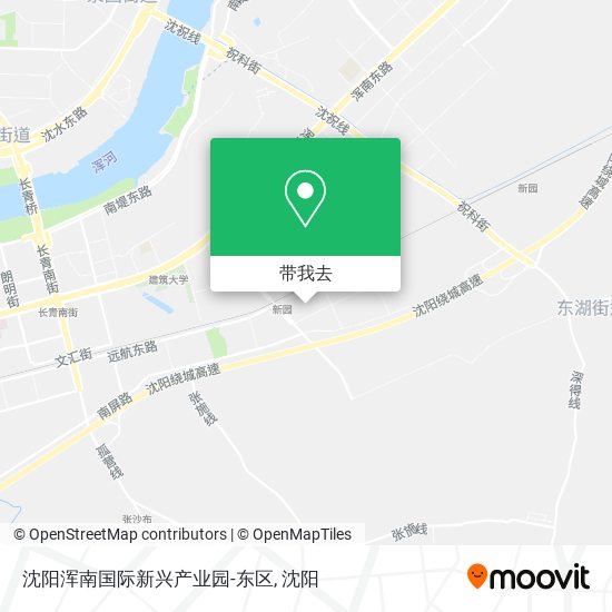 沈阳浑南国际新兴产业园-东区地图
