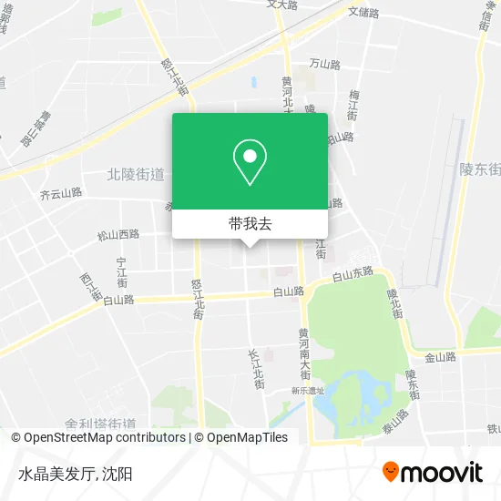 水晶美发厅地图