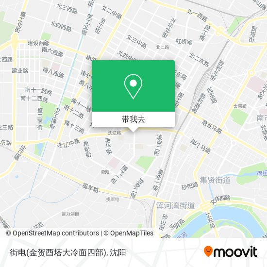 街电(金贺酉塔大冷面四部)地图