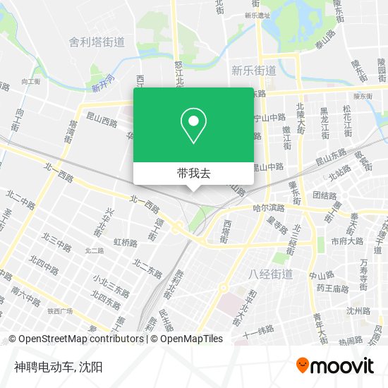 神聘电动车地图