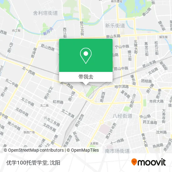 优学100托管学堂地图