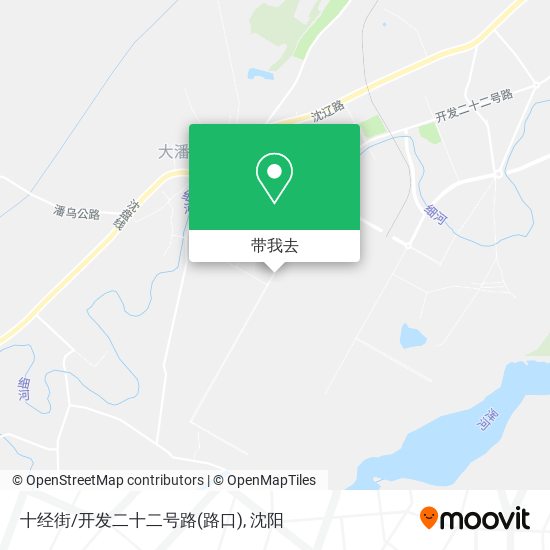 十经街/开发二十二号路(路口)地图