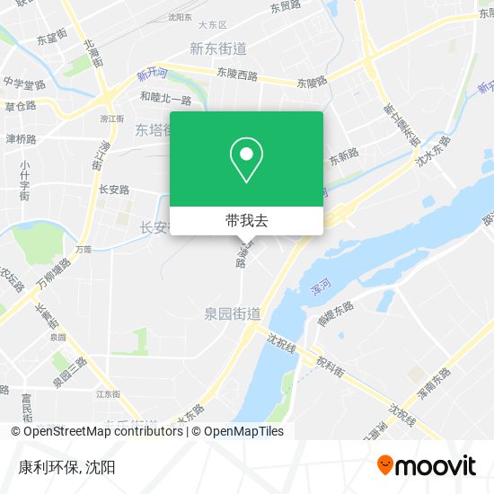 康利环保地图