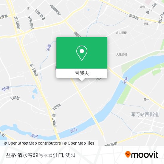 益格·清水湾69号-西北1门地图