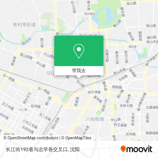 长江街192巷与志学巷交叉口地图