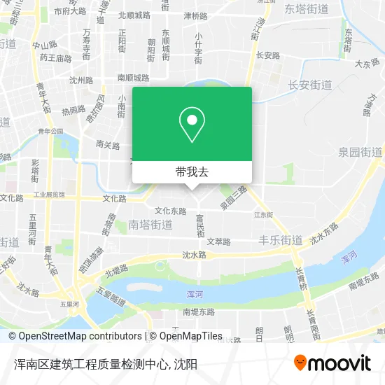 浑南区建筑工程质量检测中心地图