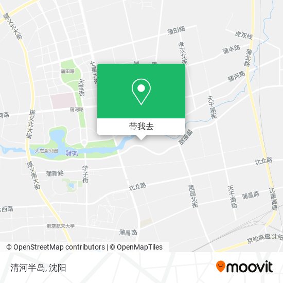 清河半岛地图