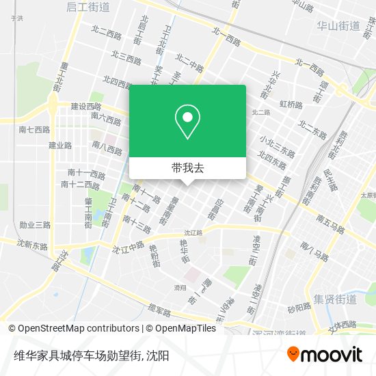 维华家具城停车场勋望街地图