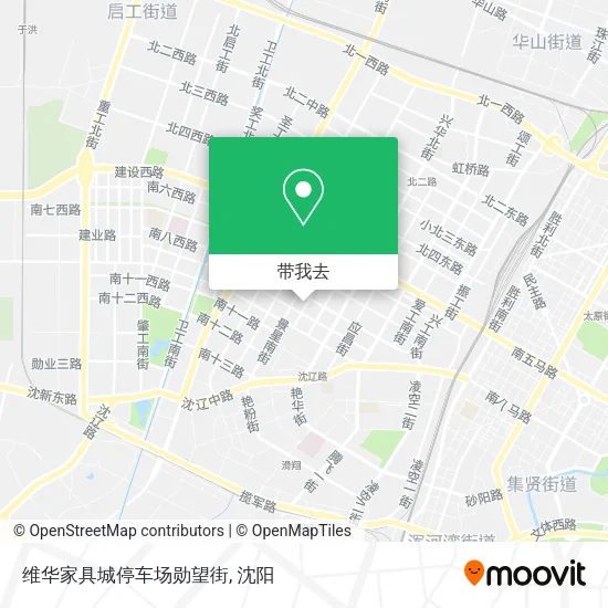 维华家具城停车场勋望街地图