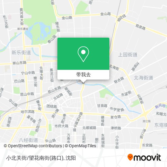 小北关街/望花南街(路口)地图