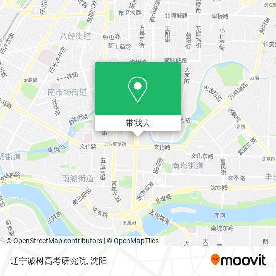 辽宁诚树高考研究院地图