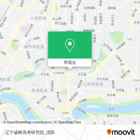 辽宁诚树高考研究院地图