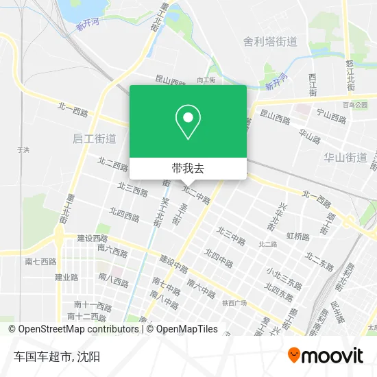 车国车超市地图