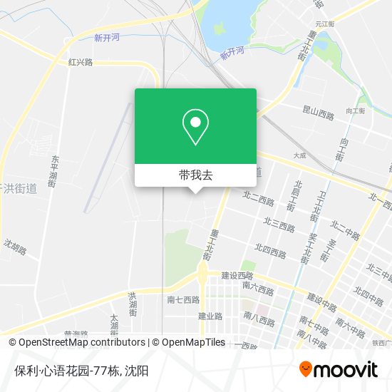 保利·心语花园-77栋地图