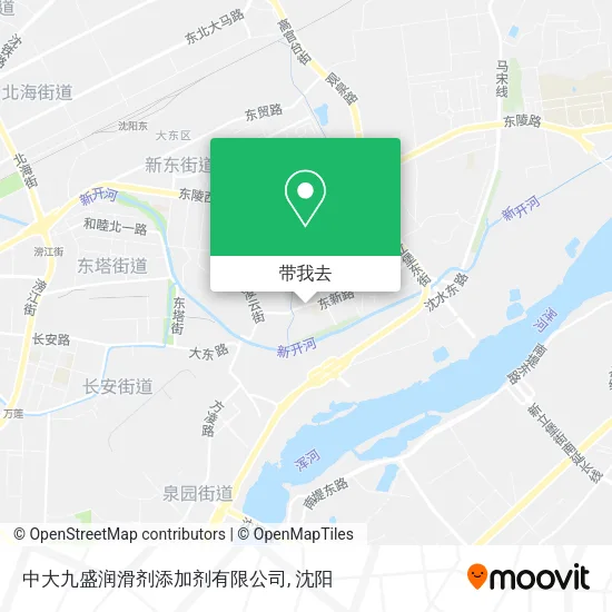 中大九盛润滑剂添加剂有限公司地图