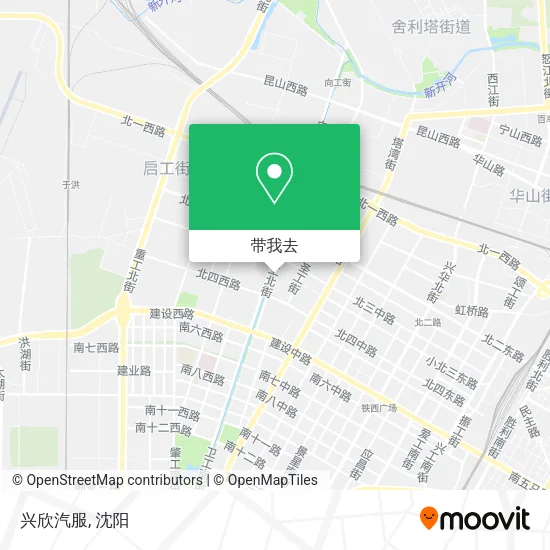 兴欣汽服地图