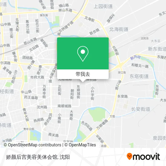 娇颜后宫美容美体会馆地图