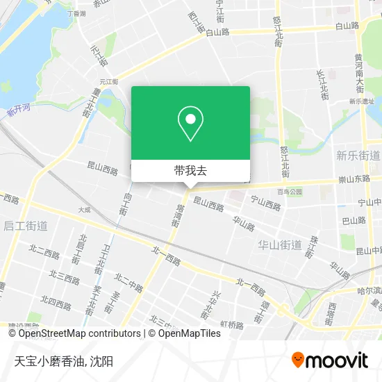 天宝小磨香油地图