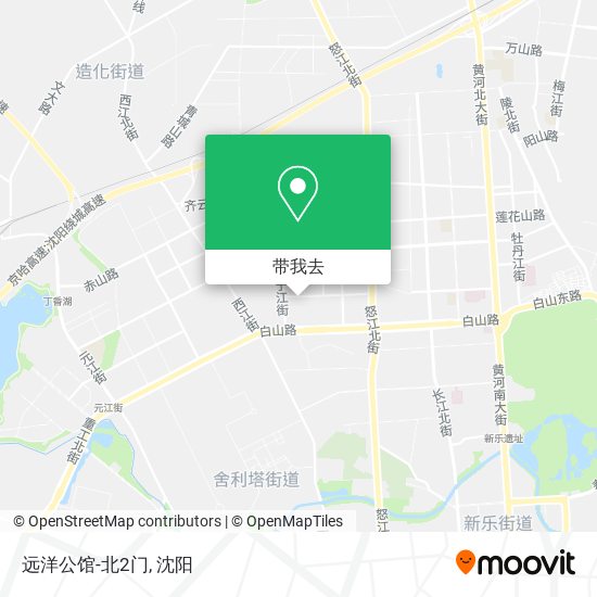 远洋公馆-北2门地图