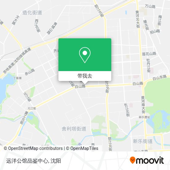 远洋公馆品鉴中心地图