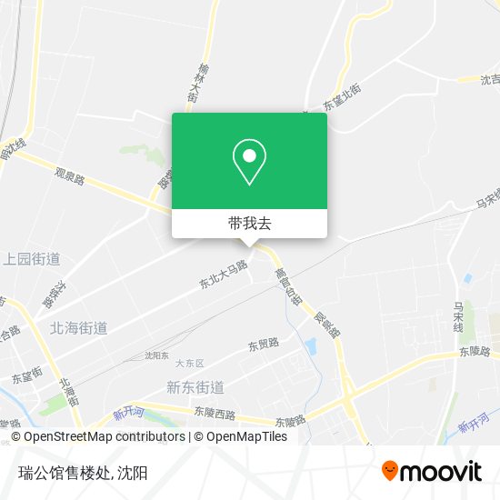 瑞公馆售楼处地图