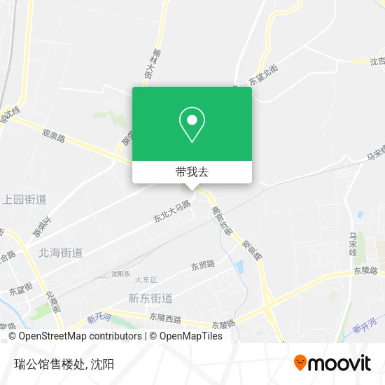 瑞公馆售楼处地图