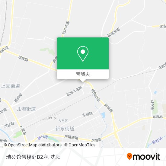 瑞公馆售楼处B2座地图