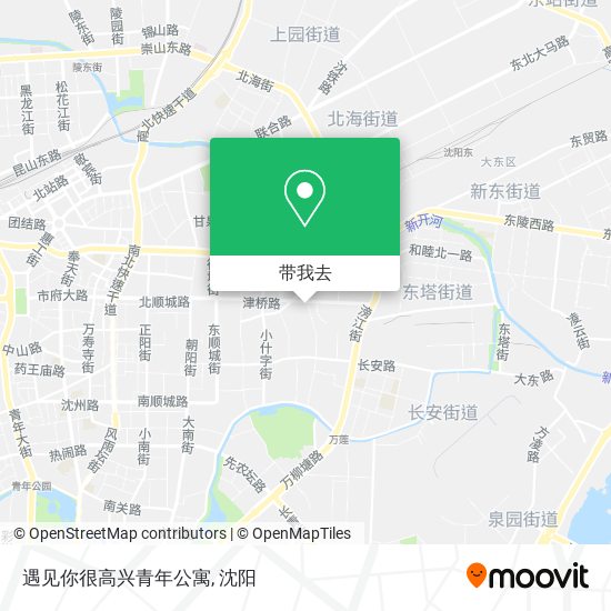 遇见你很高兴青年公寓地图