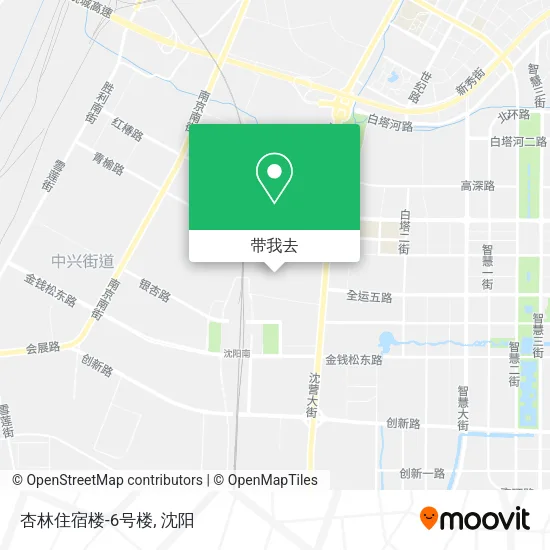 杏林住宿楼-6号楼地图