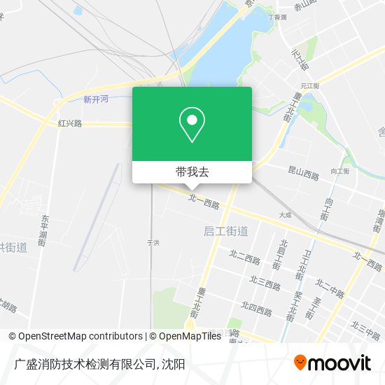 广盛消防技术检测有限公司地图