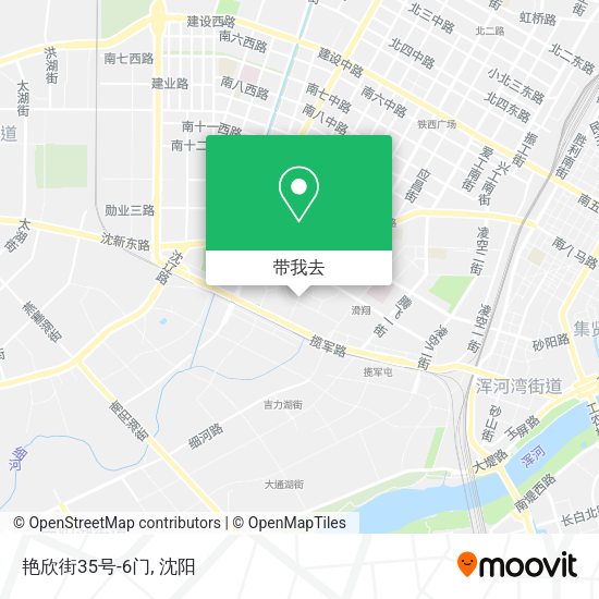 艳欣街35号-6门地图