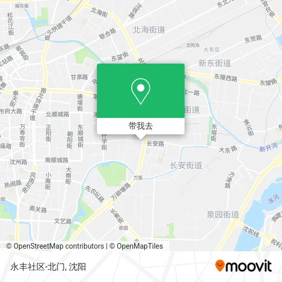 永丰社区-北门地图