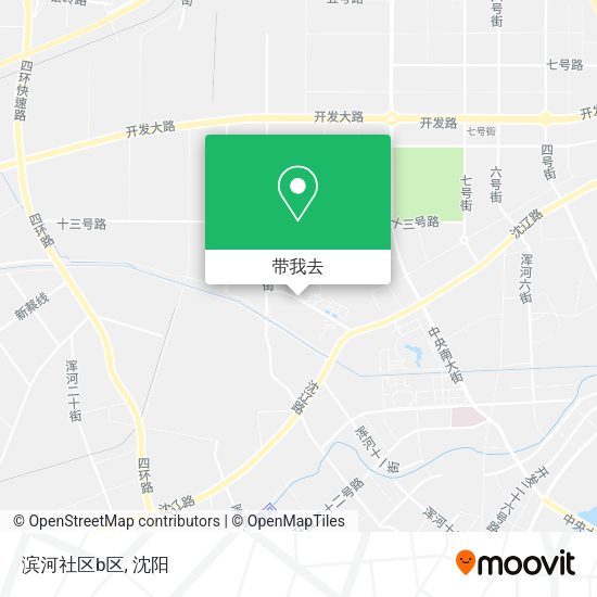 滨河社区b区地图