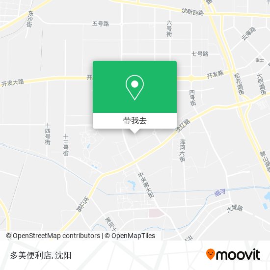 多美便利店地图