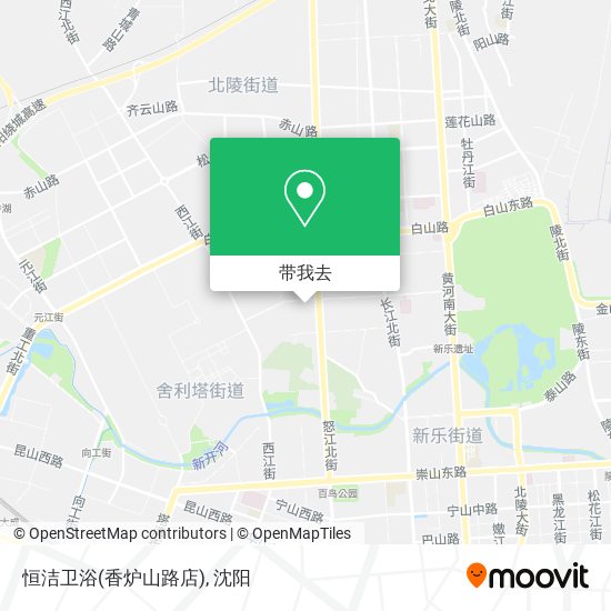 恒洁卫浴(香炉山路店)地图