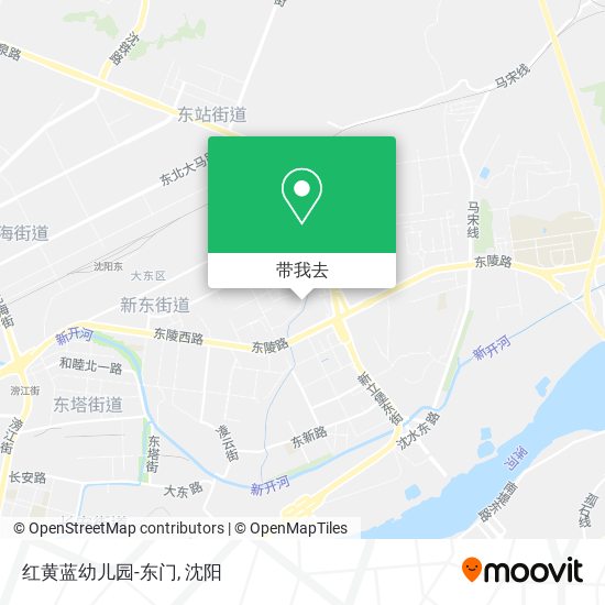 红黄蓝幼儿园-东门地图