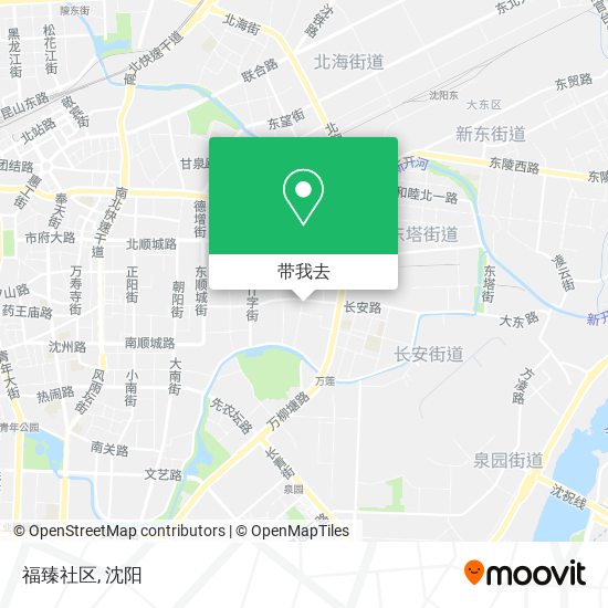 福臻社区地图