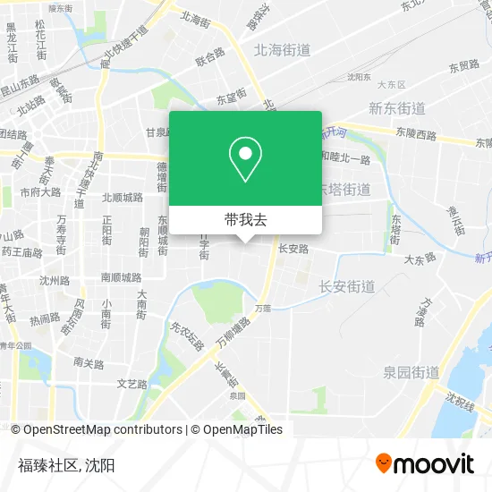 福臻社区地图