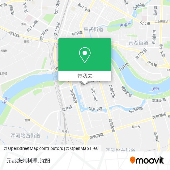 元都烧烤料理地图