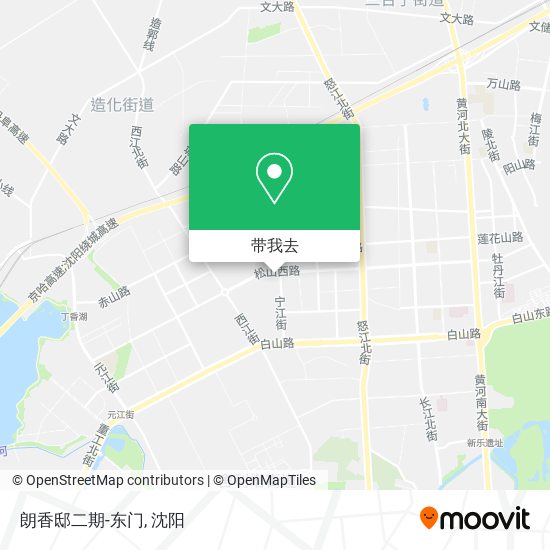 朗香邸二期-东门地图