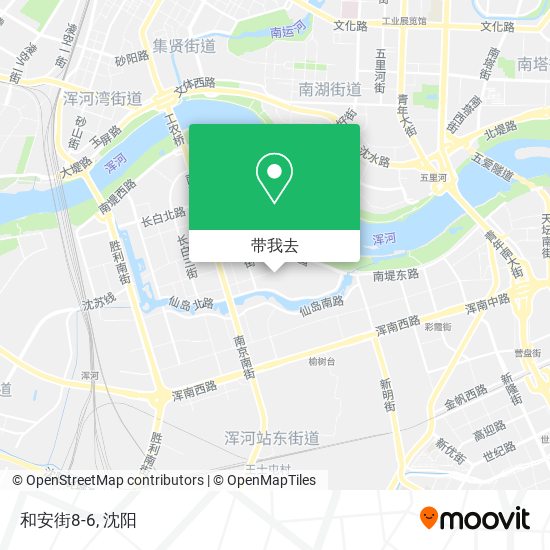 和安街8-6地图