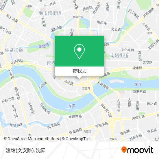 渔馆(文安路)地图