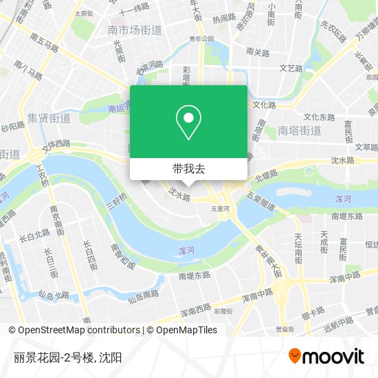 丽景花园-2号楼地图