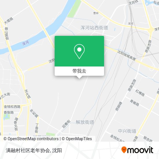 满融村社区老年协会地图