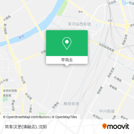 简客汉堡(满融店)地图