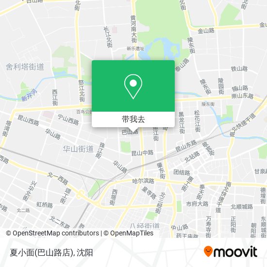 夏小面(巴山路店)地图