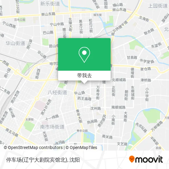 停车场(辽宁大剧院宾馆北)地图
